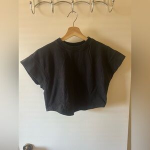lululemon athletica Black Crop Top